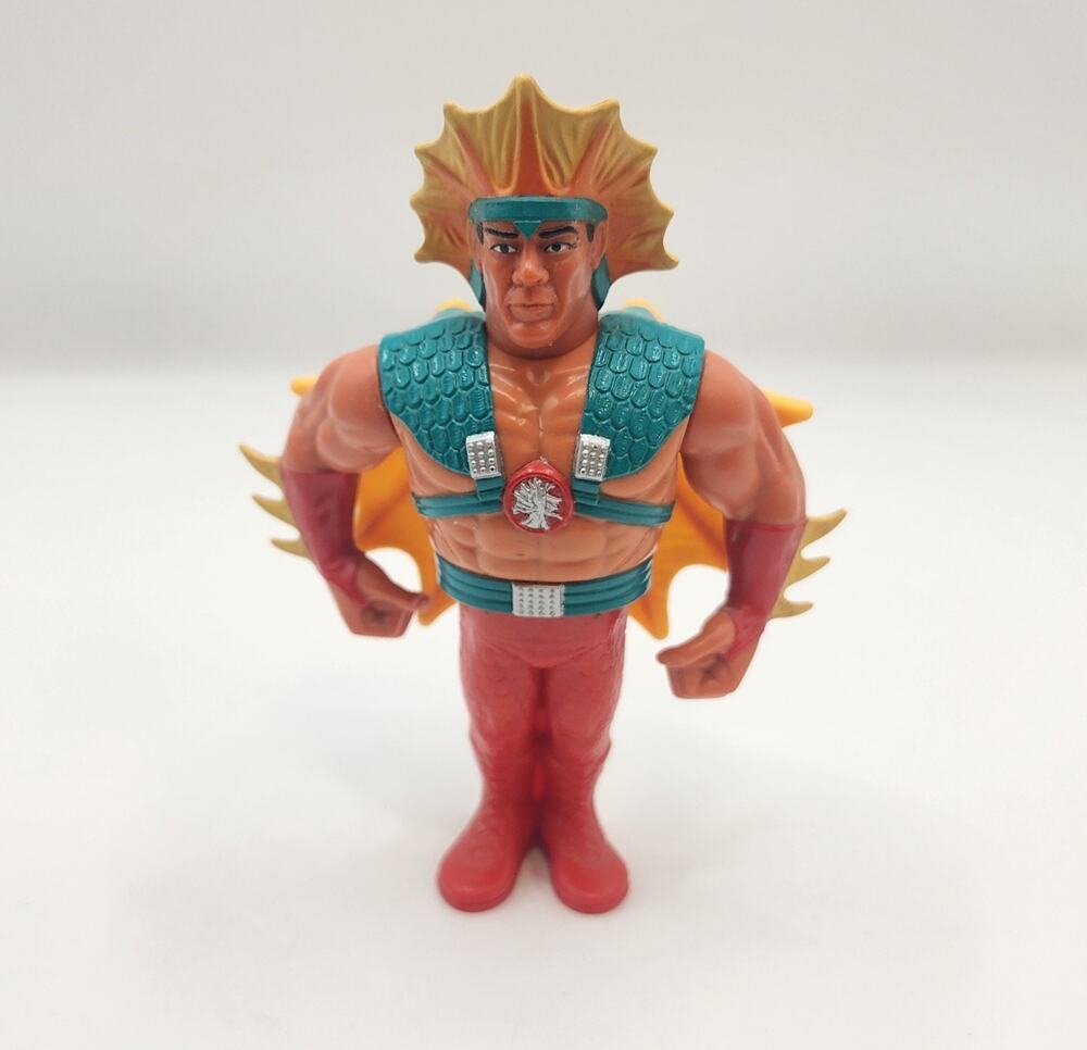 WWF Hasbro Ricky The Dragon Steamboat Complete w/ Wings WWE Wrestling Series 4